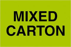 Tape Logic - 3" Long, Fluorescent Green Paper Shipping Label - For Multi-Use - Exact Tooling