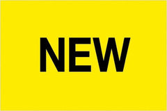 Tape Logic - 3" Long, Fluorescent Yellow Paper Inventory Labels - For Multi-Use - Exact Tooling