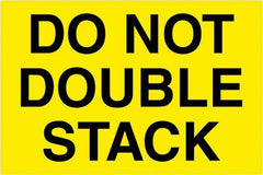 Tape Logic - 3" Long, Fluorescent Yellow Paper Shipping Label - For Multi-Use - Exact Tooling