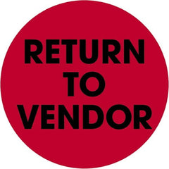 Tape Logic - 2" Long, Fluorescent Red Paper Inventory Labels - For Multi-Use - Exact Tooling