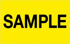 Tape Logic - 2" Long, Fluorescent Yellow Paper Shipping Label - For Multi-Use - Exact Tooling