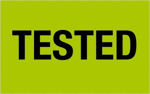 Tape Logic - 2" Long, Fluorescent Green Paper Shipping Label - For Multi-Use - Exact Tooling