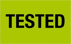 Tape Logic - 2" Long, Fluorescent Green Paper Shipping Label - For Multi-Use - Exact Tooling