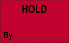 Tape Logic - 2" Long, Fluorescent Red Paper Shipping Label - For Multi-Use - Exact Tooling