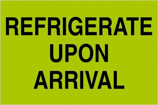 Tape Logic - 3" Long, Fluorescent Green Paper Shipping Label - For Multi-Use - Exact Tooling