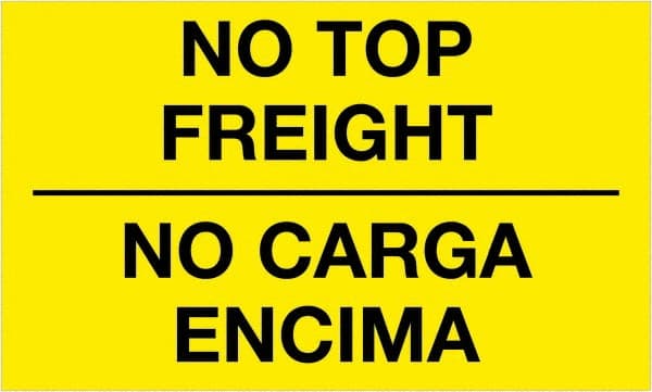 Tape Logic - 5" Long, Fluorescent Yellow Paper Shipping Label - For Multi-Use - Exact Tooling