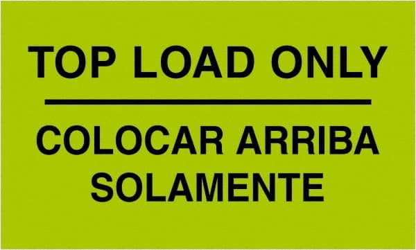 Tape Logic - 5" Long, Fluorescent Green Paper Shipping Label - For Multi-Use - Exact Tooling