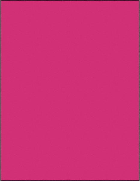 Tape Logic - 11" Long, Fluorescent Pink Paper Laser Label - For Laser Printers - Exact Tooling