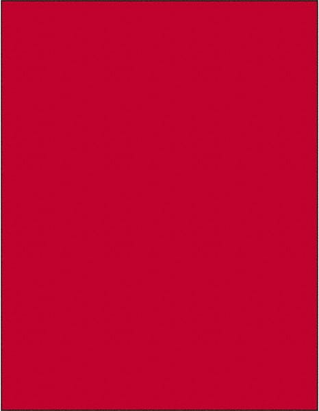 Tape Logic - 11" Long, Fluorescent Red Paper Laser Label - For Laser Printers - Exact Tooling