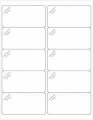 Tape Logic - 4" Long, Clear Polyester Laser Label - For Laser Printers - Exact Tooling