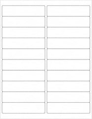 Tape Logic - 4" Long, White Paper Laser Label - For Laser Printers - Exact Tooling