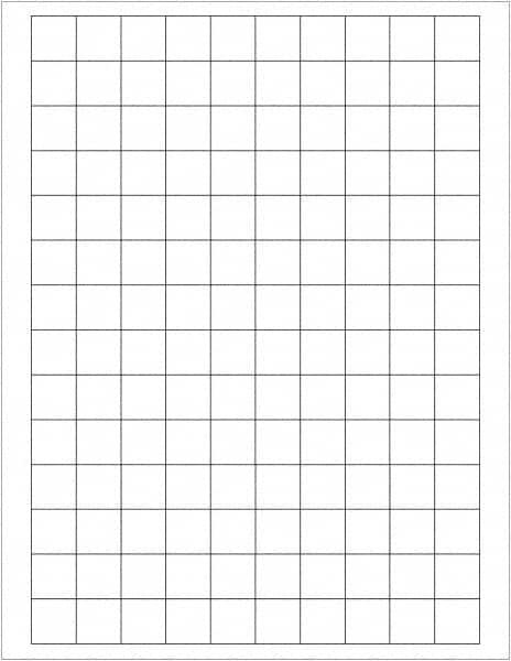 Tape Logic - 3/4" Long, White Paper Laser Label - For Laser Printers - Exact Tooling