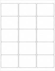 Tape Logic - 2-11/16" Long, White Paper Laser Label - For Laser Printers - Exact Tooling