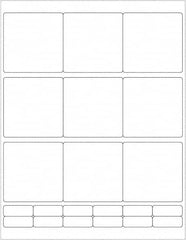 Tape Logic - 2-3/4" Long, White Paper Laser Label - For Laser Printers - Exact Tooling