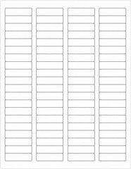 Tape Logic - 1-3/4" Long, White Polyester Laser Label - For Laser Printers - Exact Tooling