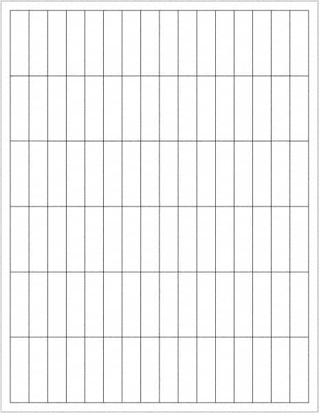 Tape Logic - 1-3/4" Long, White Paper Laser Label - For Laser Printers - Exact Tooling