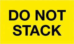 Tape Logic - 5" Long, Fluorescent Yellow Paper Shipping Label - For Multi-Use - Exact Tooling