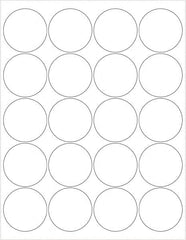 Tape Logic - 2" Long, White Paper Laser Label - For Laser Printers - Exact Tooling