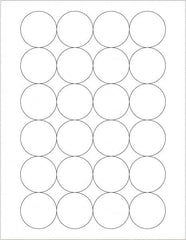 Tape Logic - 1.6" Wide x 1-21/32" Long, White Paper Laser Label - For Laser Printers - Exact Tooling