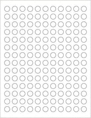Tape Logic - 1/2" Long, White Paper Laser Label - For Laser Printers - Exact Tooling