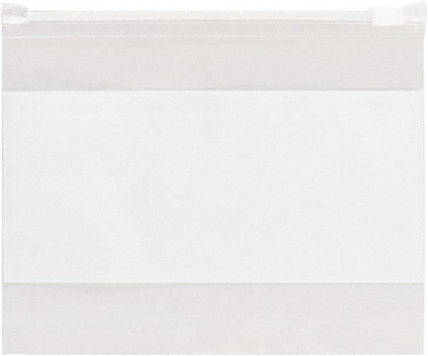 Value Collection - 6 x 9", 3 mil Slide-Seal Reclosable White Block Polybags - Clear - Exact Tooling