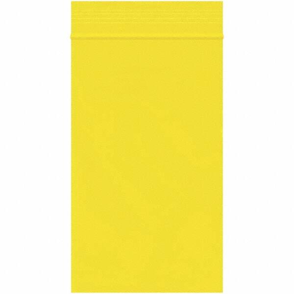 Value Collection - 3 x 5", 2 mil Reclosable Polybags - Yellow - Exact Tooling