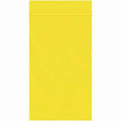 Value Collection - 3 x 5", 2 mil Reclosable Polybags - Yellow - Exact Tooling