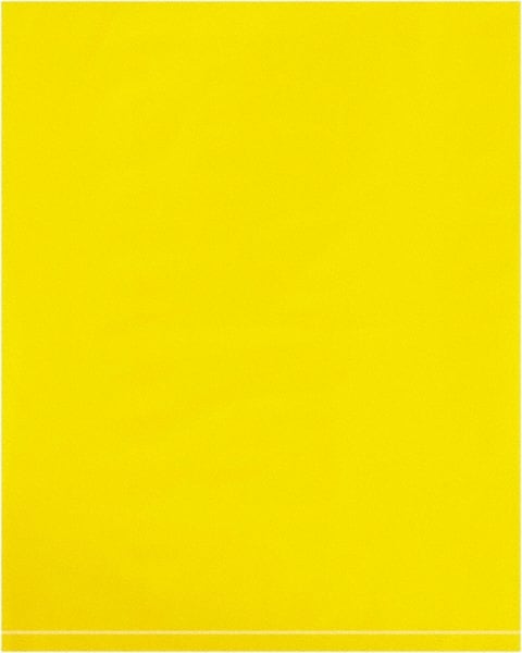 Value Collection - 12 x 15", 2 mil Flat Polybags - Yellow - Exact Tooling