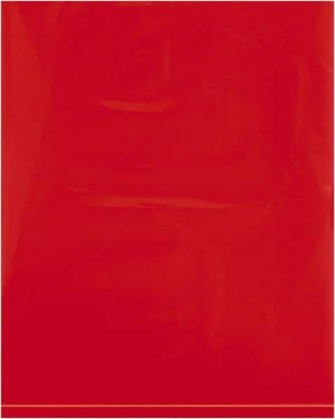 Value Collection - 12 x 15", 2 mil Flat Polybags - Red - Exact Tooling