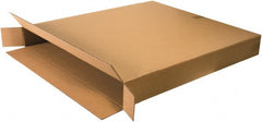 Made in USA - 6" Wide x 36" Long x 42" High Rectangle Corrugated Shipping Box - 1 Wall, Kraft (Color), 95 Lb Capacity - Exact Tooling