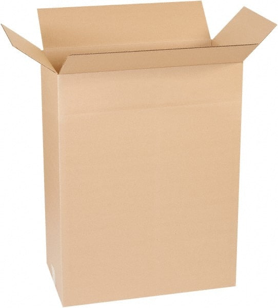 Made in USA - 13" Wide x 24" Long x 31" High Rectangle Multi-Depth Box - 1 Wall, Kraft (Color), 65 Lb Capacity - Exact Tooling