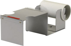 Import - 4" Wide, Single Roll, Manual Table/Desk Tape Dispenser - Metal, Unlimited Dispensed Tape Length - Exact Tooling