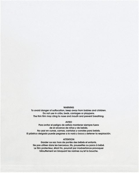Value Collection - 14 x 20", 1 mil Flat Suffocation Warning Polybags - Clear - Exact Tooling