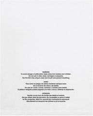 Value Collection - 14 x 20", 1 mil Flat Suffocation Warning Polybags - Clear - Exact Tooling