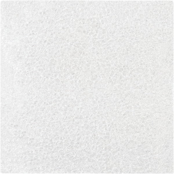 Made in USA - 3 x 3", Flush Cut Foam Pouches - White - Exact Tooling