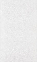 Made in USA - 3 x 5", Flush Cut Foam Pouches - White - Exact Tooling