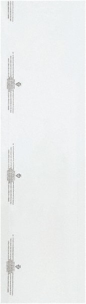 Value Collection - 21 x 72", 0.6 mil Garment Bag - Clear - Exact Tooling