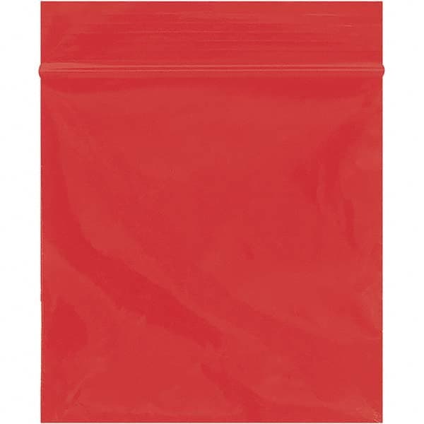 Value Collection - 3 x 3", 2 mil Reclosable Polybags - Red - Exact Tooling
