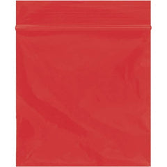 Value Collection - 3 x 3", 2 mil Reclosable Polybags - Red - Exact Tooling