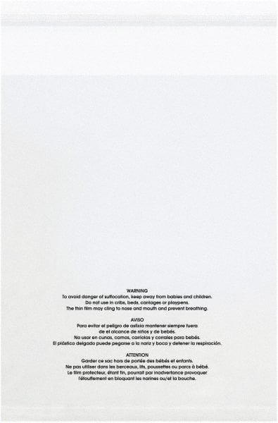 Value Collection - 6 x 9", 1.5 mil Resealable Suffocation Warning Polybags - Clear - Exact Tooling