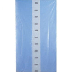 Made in USA - 54 x 96", 4 mil Gusseted Polybags - Blue - Exact Tooling