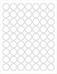 Tape Logic - 1" Long, Clear Paper Laser Label - For Laser Printers - Exact Tooling