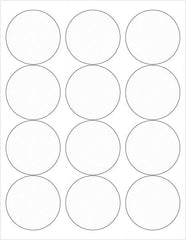 Tape Logic - 2-1/2" Long, Clear Paper Laser Label - For Laser Printers - Exact Tooling