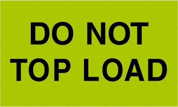 Tape Logic - 5" Long, Fluorescent Green Paper Shipping Label - For Multi-Use - Exact Tooling