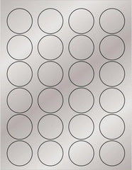 Tape Logic - 1-5/8" Long, Silver Paper Laser Label - For Laser Printers - Exact Tooling