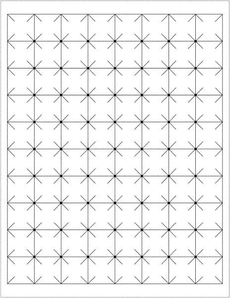 Tape Logic - 1" Long, White Paper Laser Label - For Laser Printers - Exact Tooling