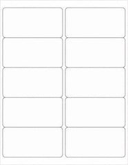 Tape Logic - 4" Long, Clear Paper Laser Label - For Laser Printers - Exact Tooling