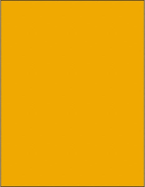 Tape Logic - 11" Long, Fluorescent Orange Paper Laser Label - For Laser Printers - Exact Tooling