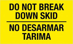 Tape Logic - 5" Long, Fluorescent Yellow Paper Shipping Label - For Multi-Use - Exact Tooling