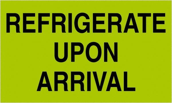 Tape Logic - 5" Long, Fluorescent Green Paper Shipping Label - For Multi-Use - Exact Tooling